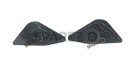Fit For Royal Enfield New Himalayan 450 Rubber Tank Knee Pad Black and Yellow - SPAREZO